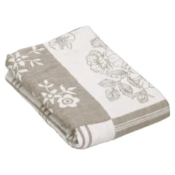 Funda de almohadón de algodón bordado 70x50 cm