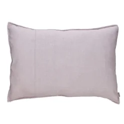 Funda de almohadón de algodón bordado 70x50 cm