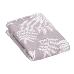 Funda de almohadón de algodón bordado 70x50 cm