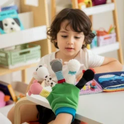 Guante didáctico para bebé
