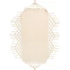 Hamaca tejida con flecos 100x200 cm