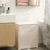 Hamper plegable para la ropa sucia 48x27x55 cm