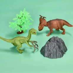 Huevo de dinosaurios con 24 juguetes