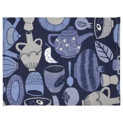 Individual de algodón estampado 45x33 cm