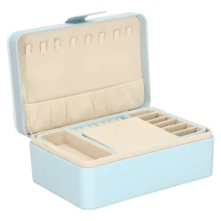 Joyero organizador tipo estuche 24x16x9 cm