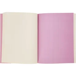 Libreta con lomo y tapa de papel 140 hojas