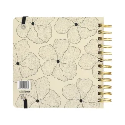 Libreta espiral 160 hojas con líneas y cuadros 17x3,5x17 cm