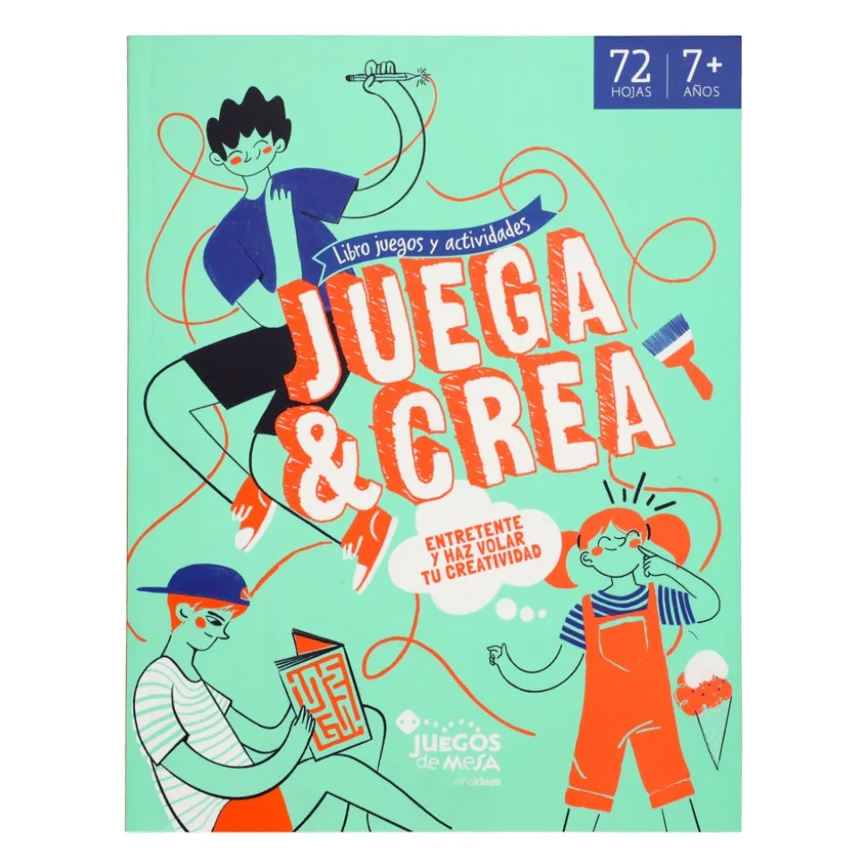 Libro de actividades en papel