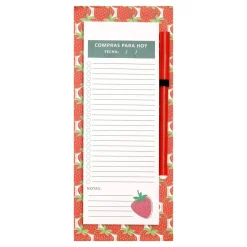 Lista de compras magnetica 10x24 cm