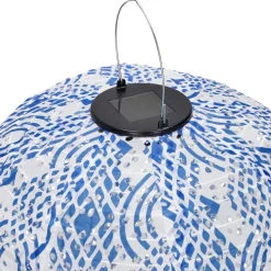 Lámpara solar de tela colgante S 28 cm