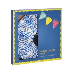 Lámpara solar de tela colgante S 28 cm