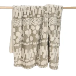 Manta jacquard cordero doble 125x150 cm