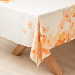 Mantel con estampado floral