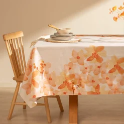 Mantel con estampado floral