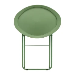 Mesa redonda plegable 52x37x62 cm