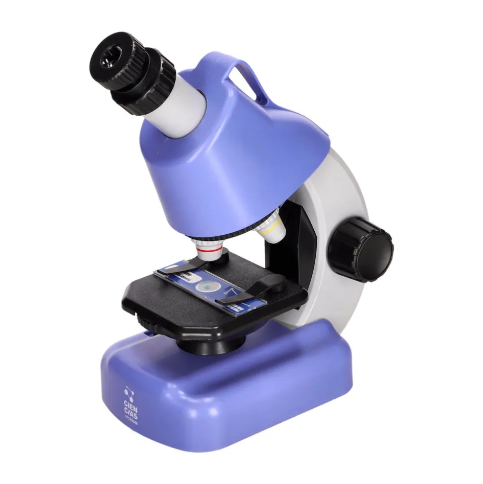 Microscopio con luz LED