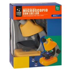 Microscopio con luz LED