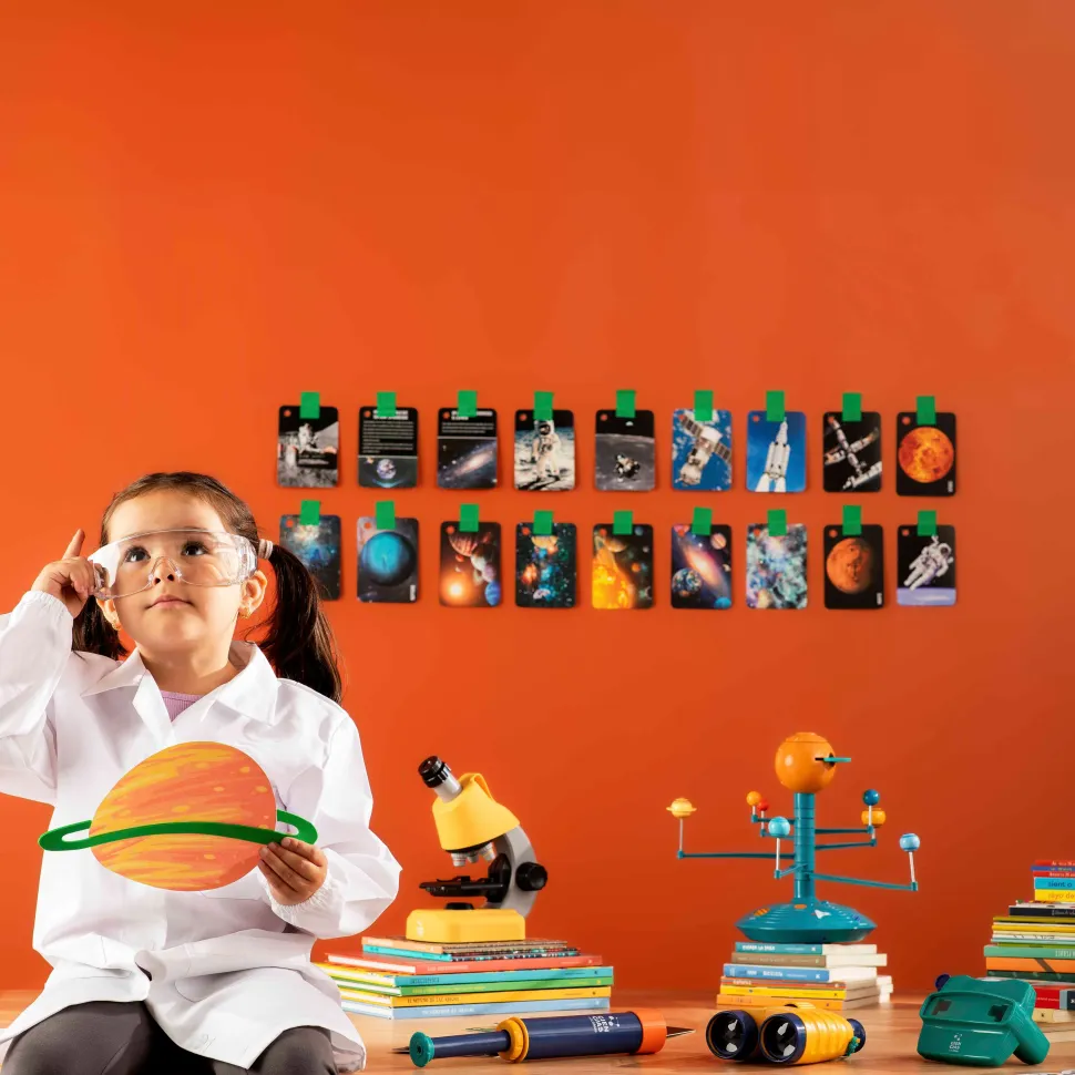 Microscopio con luz LED