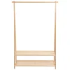 Mueble Clóset de Madera Bambú y Pino 112x40x165 cm
