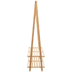 Mueble Clóset de Madera Bambú y Pino 112x40x165 cm