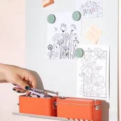 Organizador de muro con imanes 40x6x50 cm