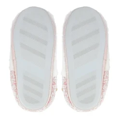 Pantufla bota rosada