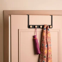 Percha de puerta 5 ganchos