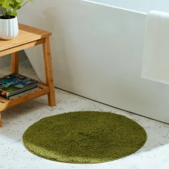 Piso de baño de algodón diámetro 60 cm