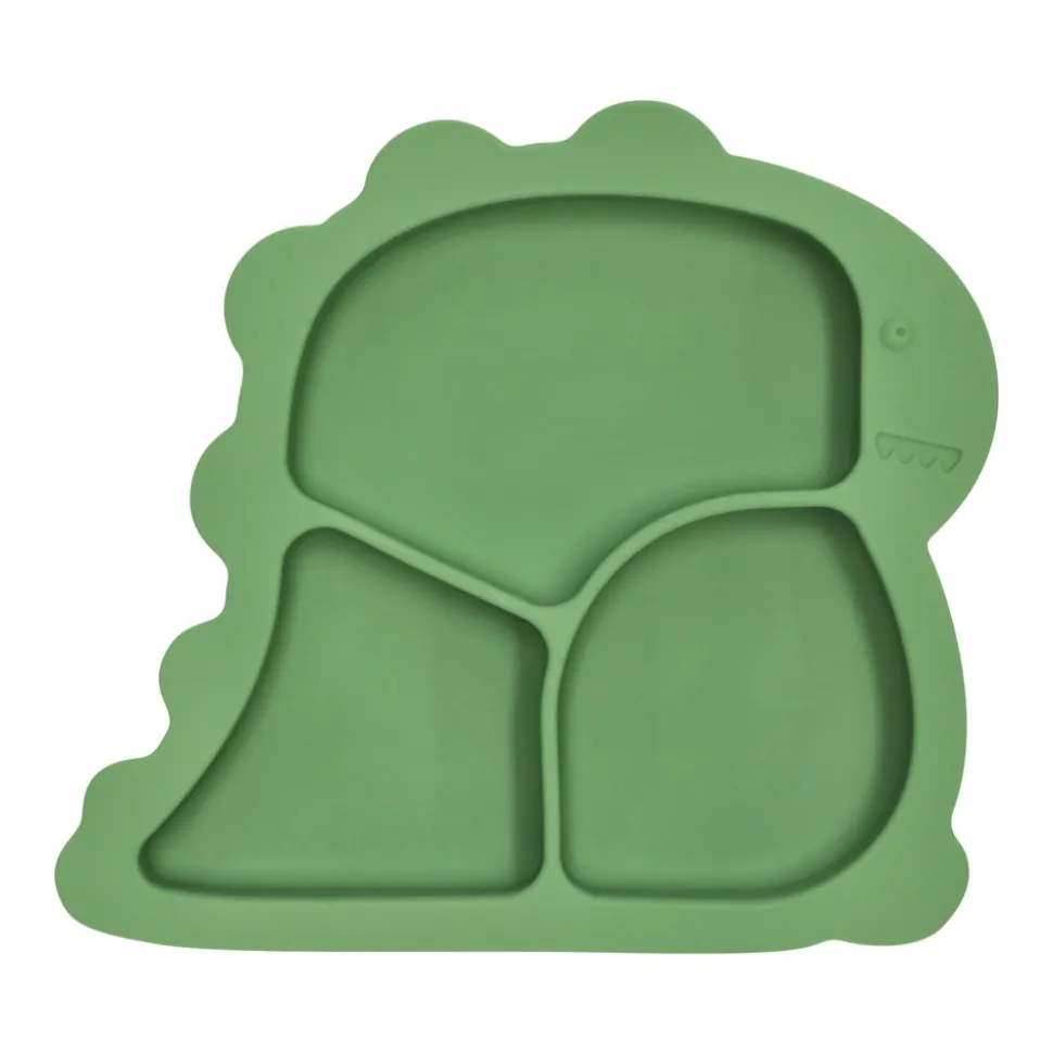 Plato animalito con divisiones para bebé 22.5x15.5x3.3 cm