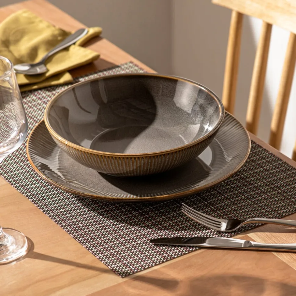 Plato de comida con borde 26,5 cm