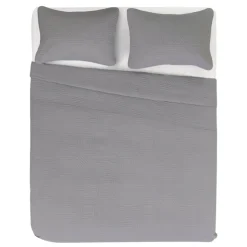 Quilt microfibra color liso king
