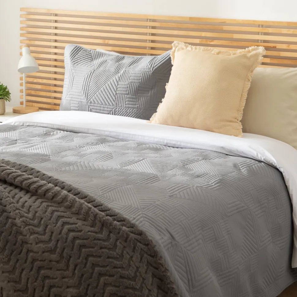 Quilt microfibra color liso king