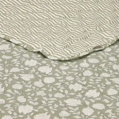 Quilt seersucker floral 2 plazas 220x240 cm