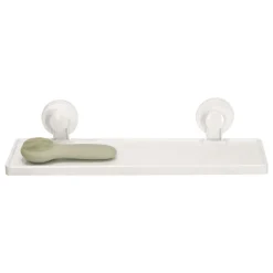 Repisa para baño con succión 12,2x9,5x42 cm