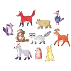 Rompecabezas de 10 animales