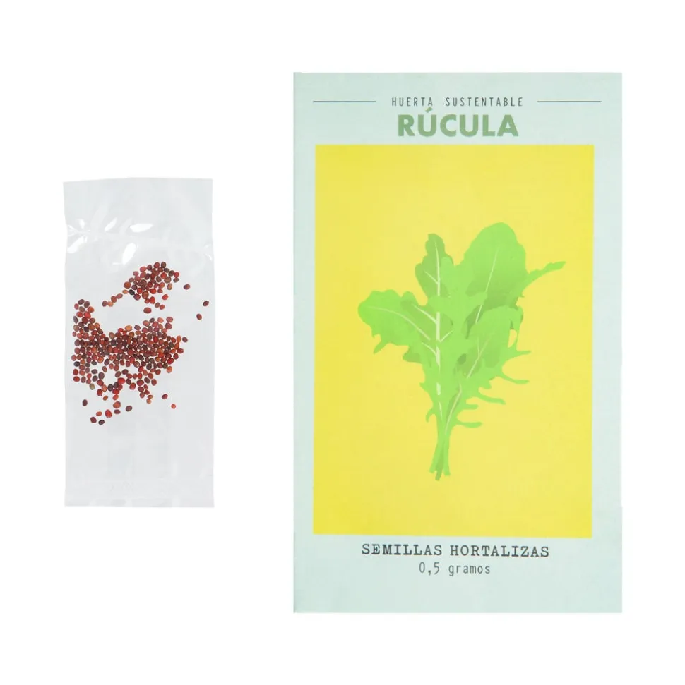 Semillas hortalizas rucula