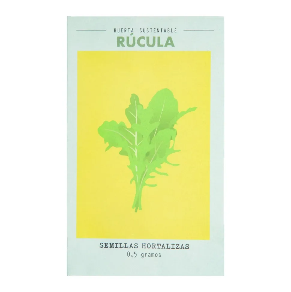 Semillas hortalizas rucula