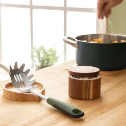 Servidor de pasta de acero inoxidable
