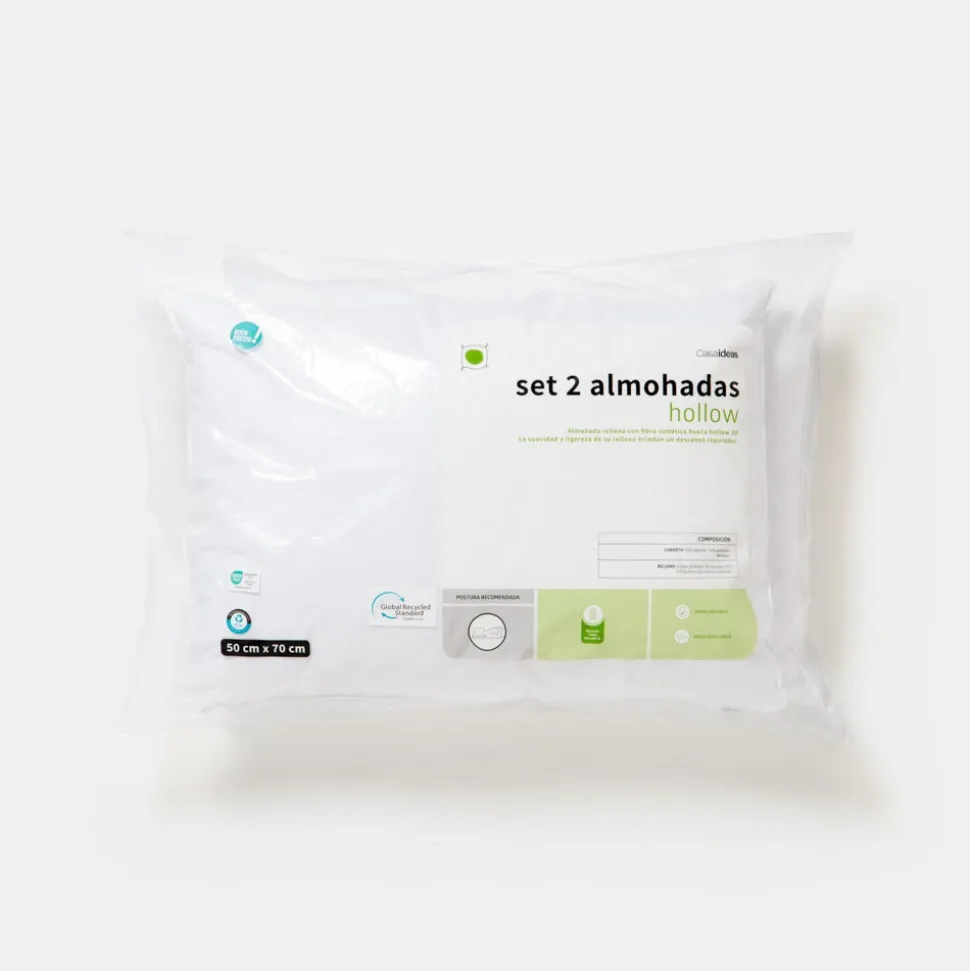 Set 2 Almohadas Hollow 50x70 cm