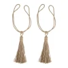 Set 2 amarras para cortinas borla
