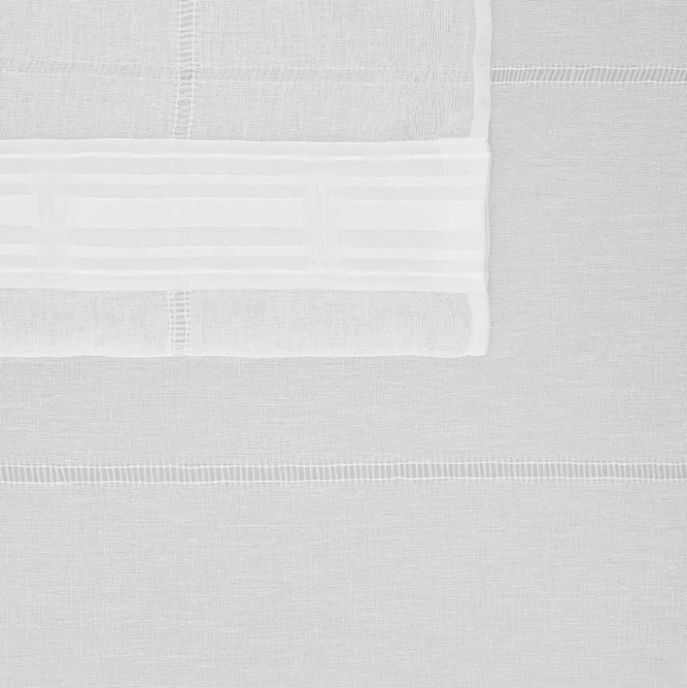 Set 2 cortinas velo tipo lino con presillas ocultas 140x240 cm
