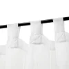Set 2 cortinas velo tipo lino con presillas 140x240 cm
