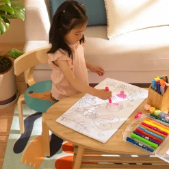 Set 12 crayones colores neón metálico