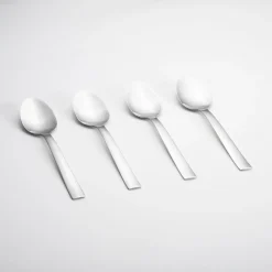 Set 4 cucharas soperas de acero inoxidable