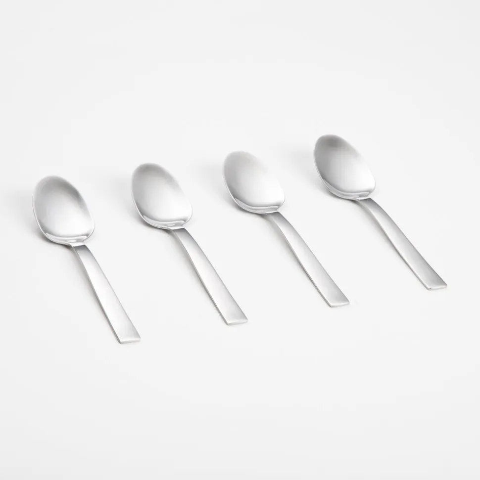 Set 4 cucharitas para té de acero inoxidable