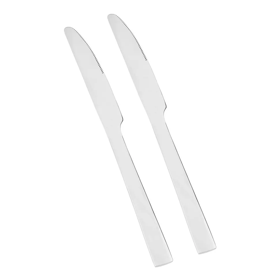 Set 2 cuchillos de acero inoxidable