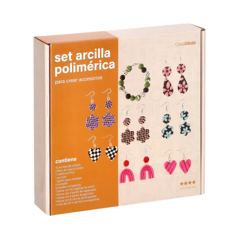 Set de arcilla polimérica para hacer accesorios