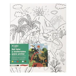 Set de bastidor con pinturas y diseño 24x30 cm