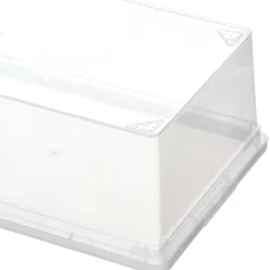 Set de 2 cajas de plástico 10.5 Litros 36,5x26x14 cm