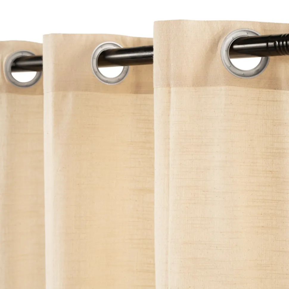 Set de 2 cortinas de algodón 140x240 cm